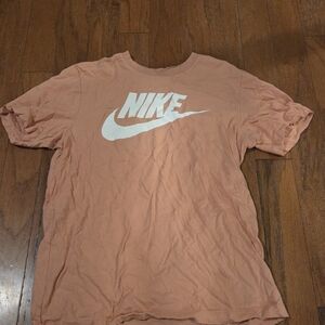Womens Small Salmon Nike T-shirt